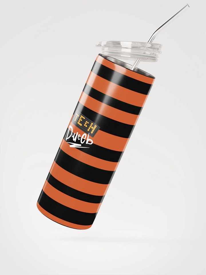 Orange and Black Stripe Root Beer Tumbler product image (2)