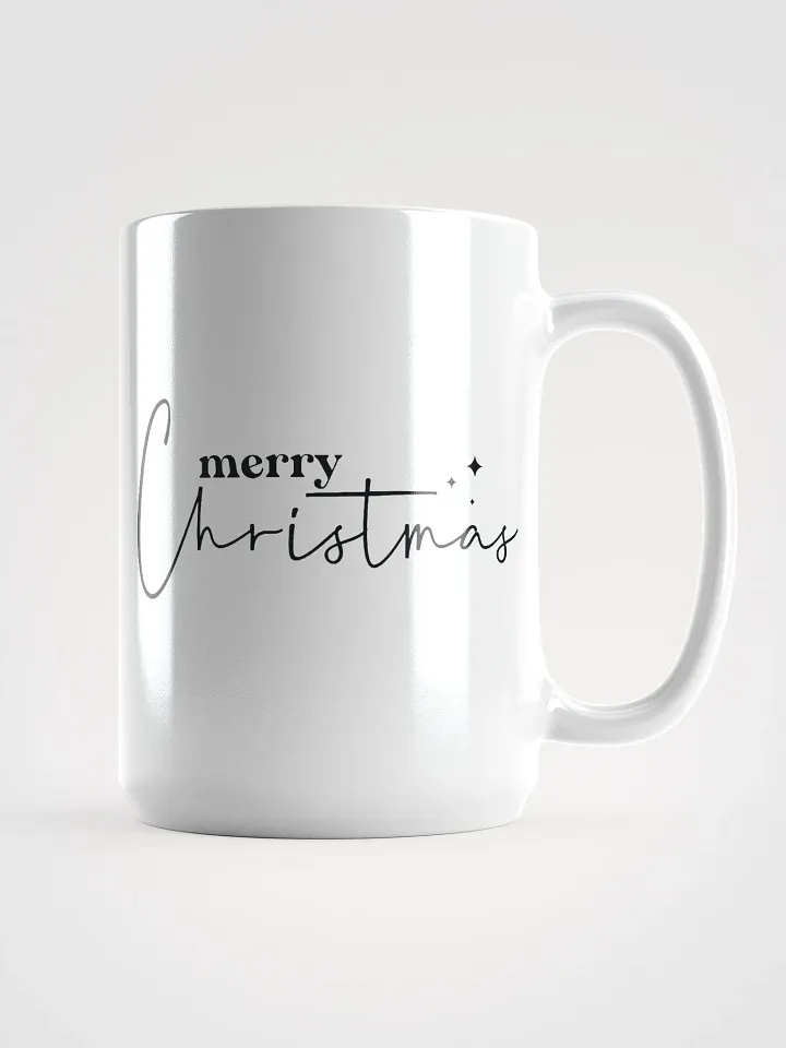 Merry Christmas White Glossy Mug product image (1)
