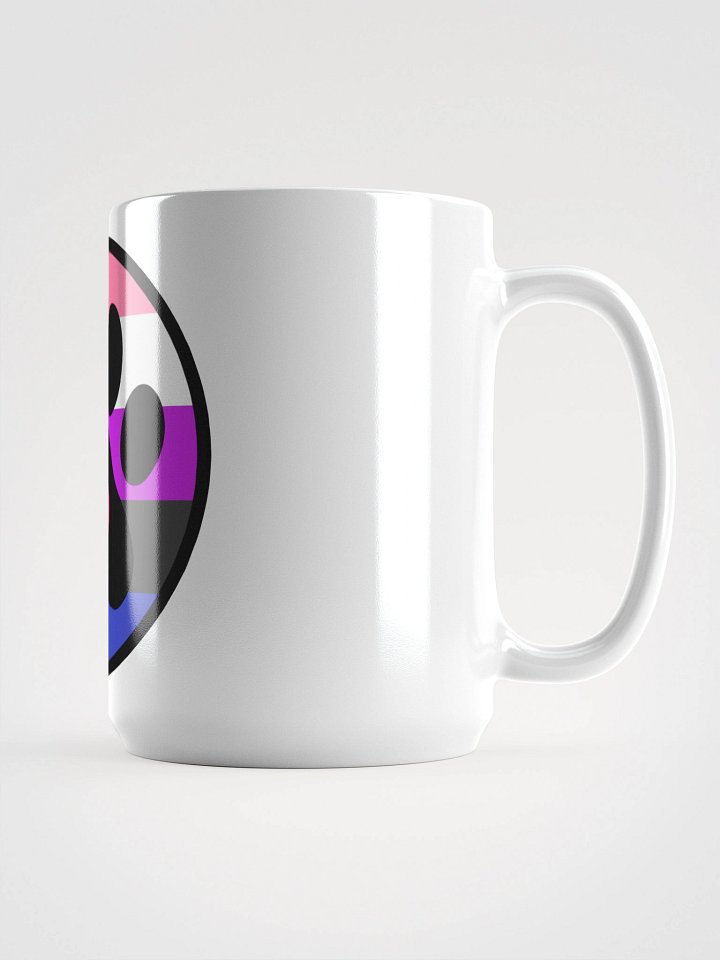 Pride Paw Mug - Genderfluid product image (1)