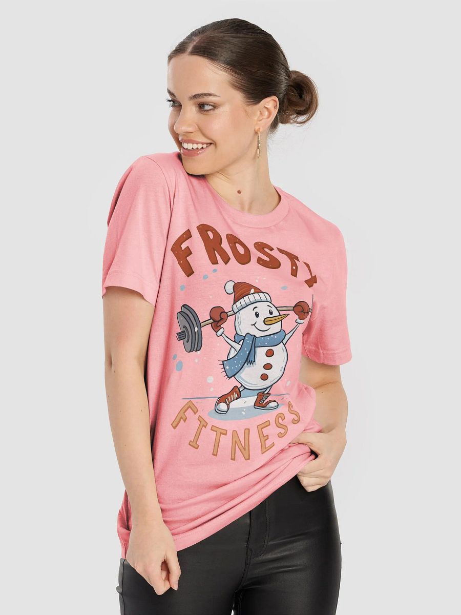 Frosty Fitness Snowman T-Shirt product image (5)