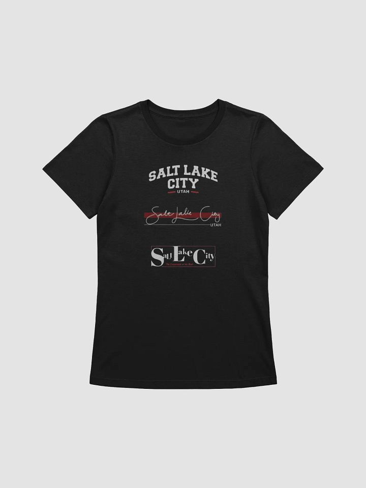 Women's Supersoft Relaxed-fit T-Shirt Salt Lake City Slogan product image (1)