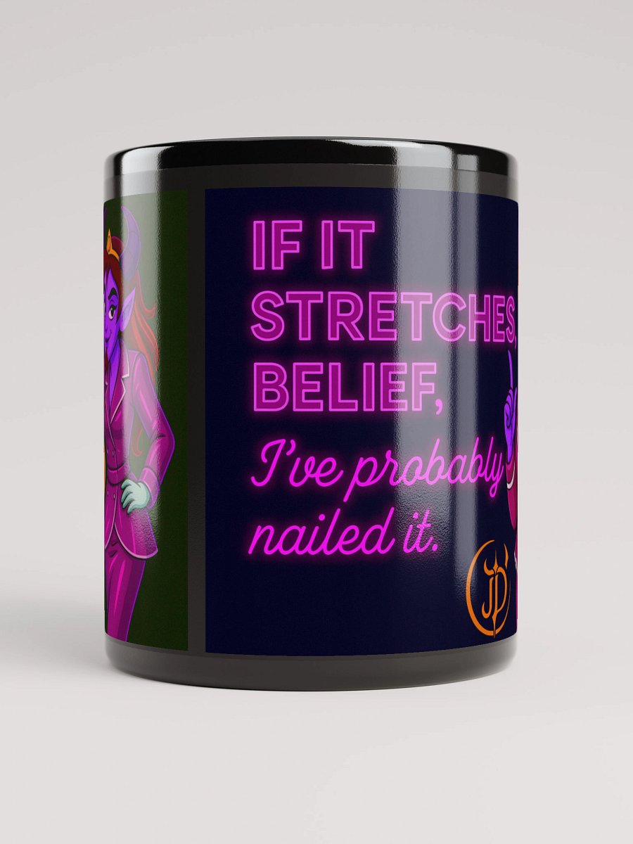 Stretch Belief Mug – Jaz the Glam Demonette | Funny PVC Kink Mug product image (5)