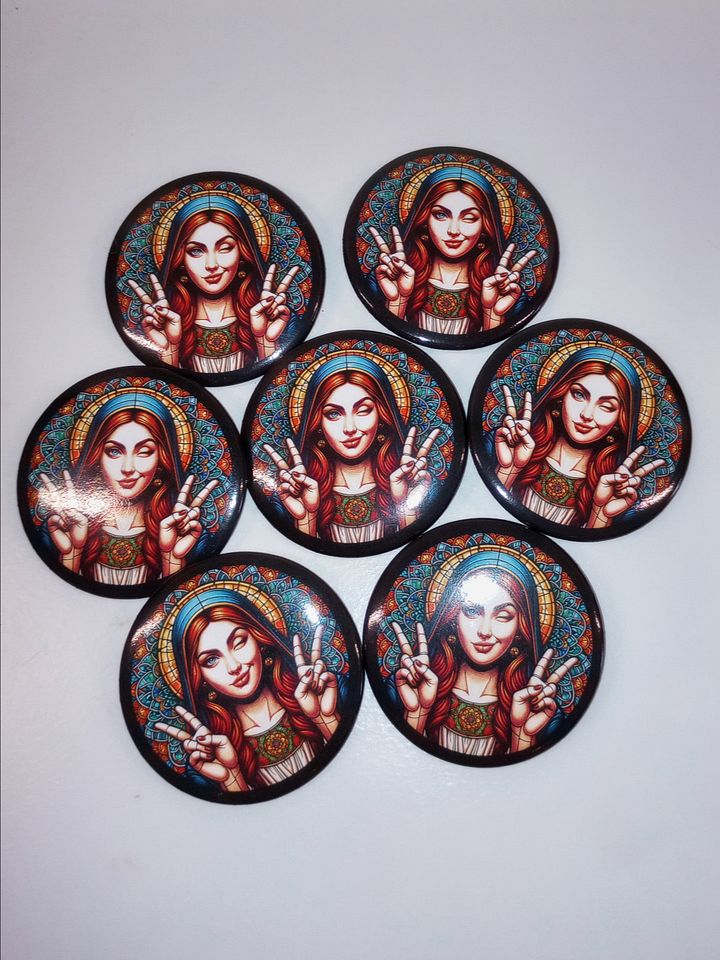Priestess of Peace Button product image (1)