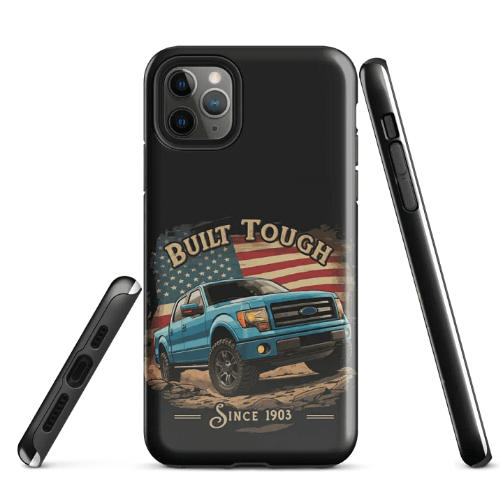 American Built Pickup Tough iPhone Case product image (1)