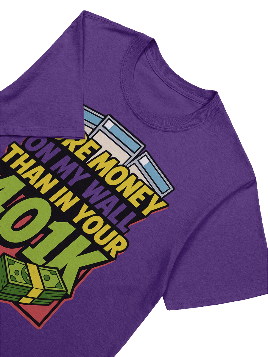 More Money on My Wall Than in Your 401k – Comic Collector Slab Wall Flex Tee product image (72)