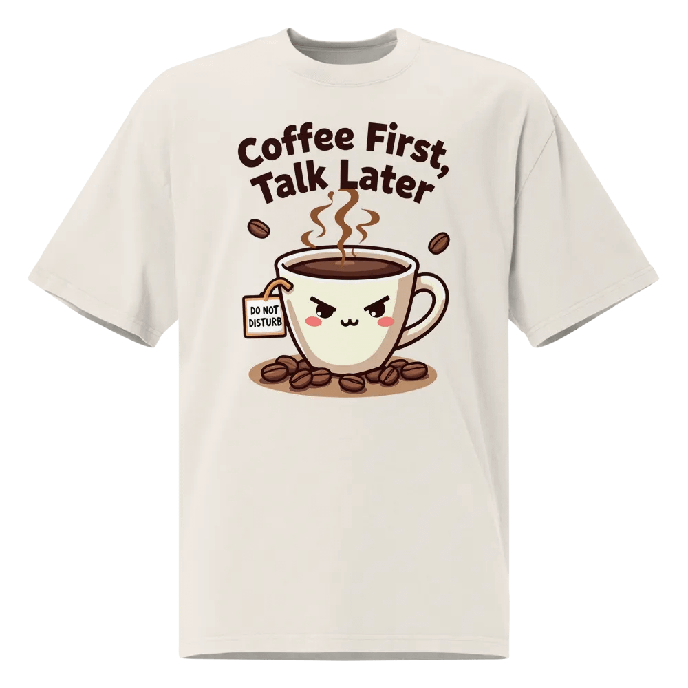 Caffeine Spirit Oversized Tee product image (3)