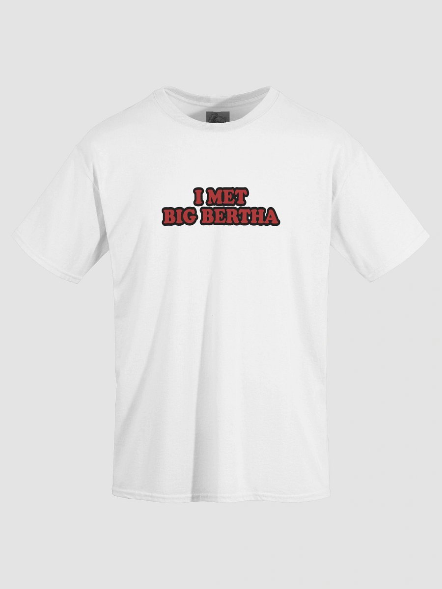'I Met Big Bertha' Chicken Hut White Unisex Tee product image (3)