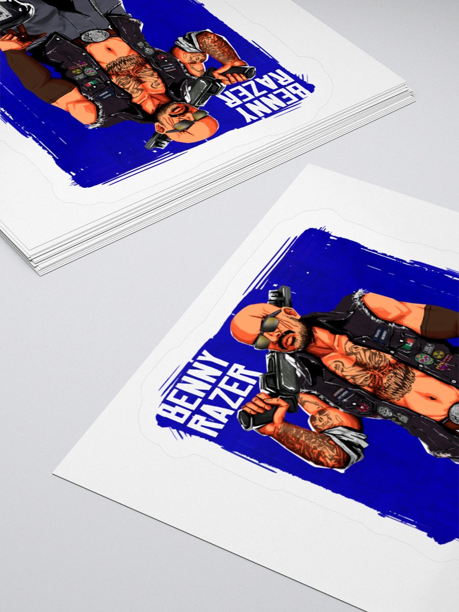 Benny Razer Portrait Sticker product image (12)