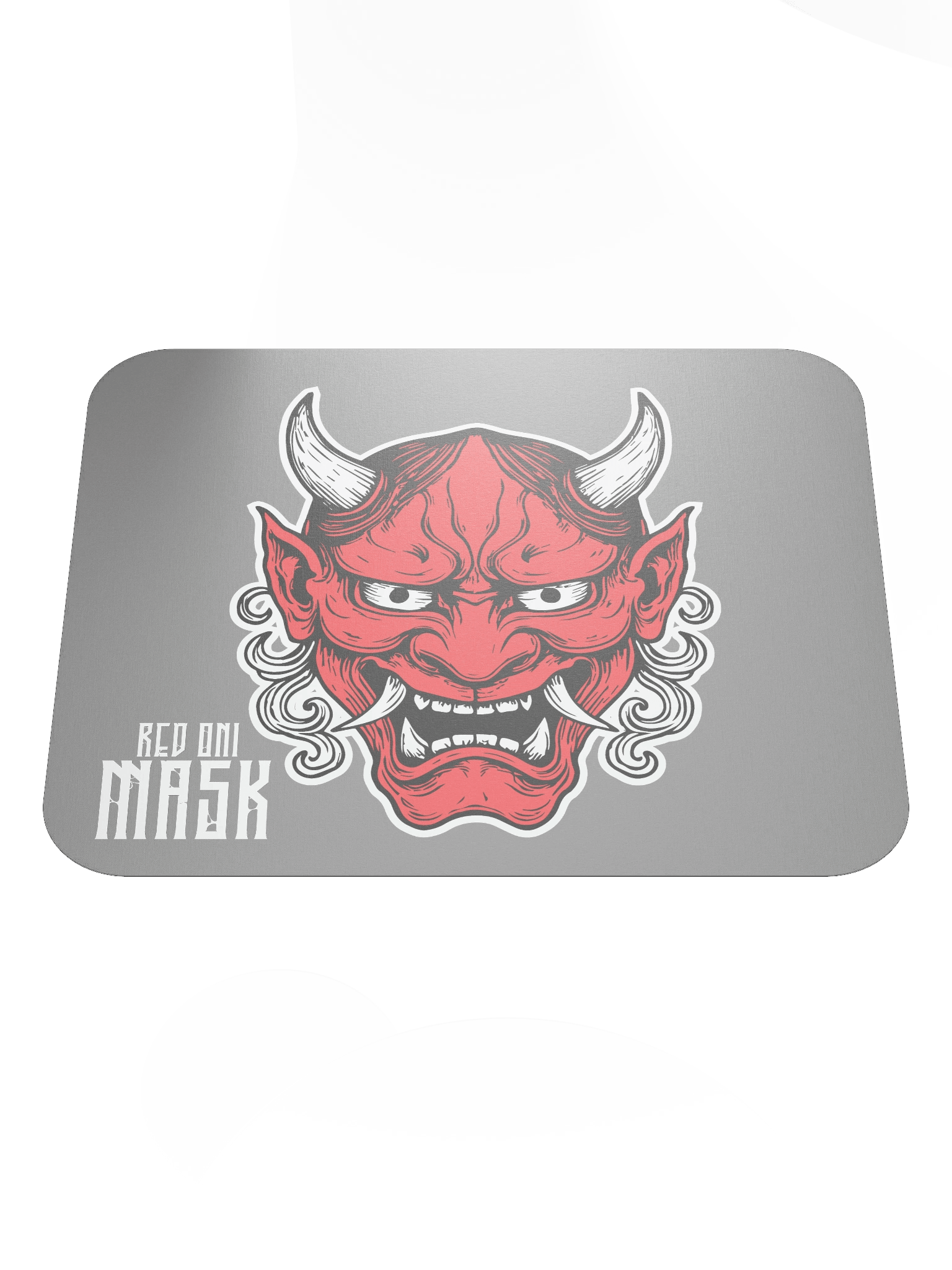Fierce Red Oni Mouse Pad product image (1)