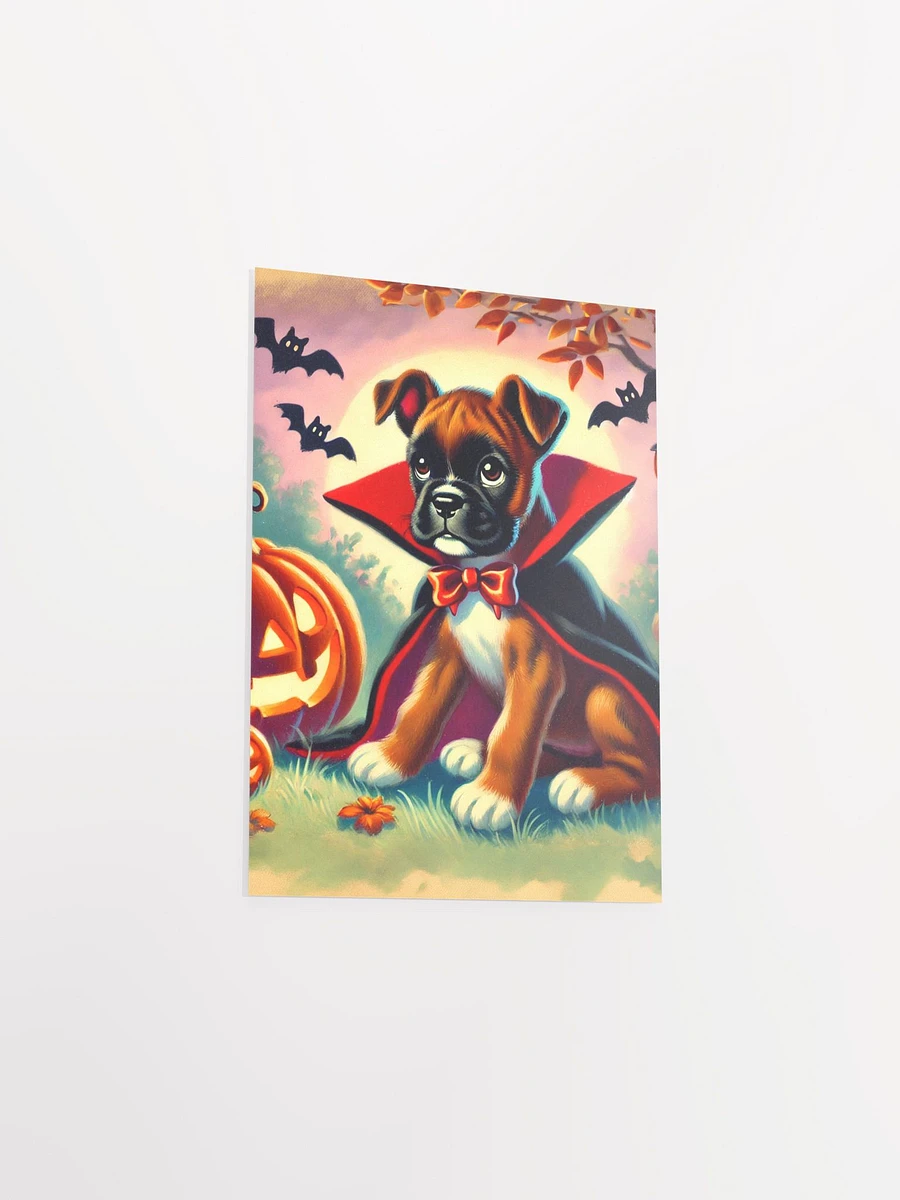 Boxer Puppy Vampire Premium Matte Poster product image (25)