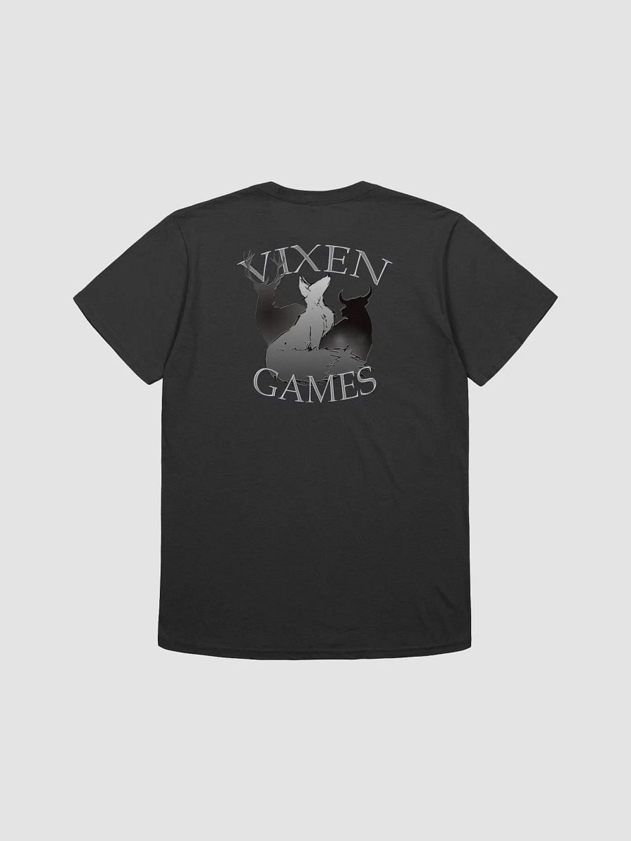 Vixen Games Vixen with Stag and Bull Trifecta back print soft T-shirt product image (7)