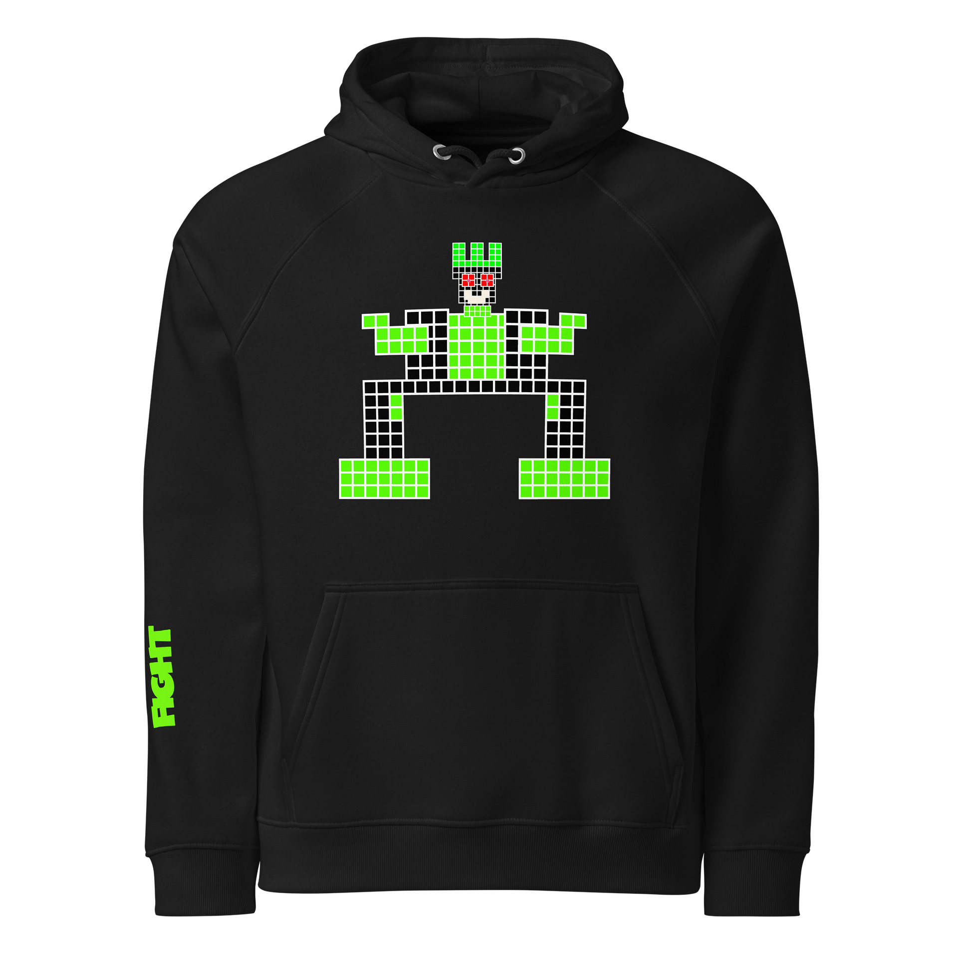 Pixel Art Eco-Friendly Hoodie product image (1)