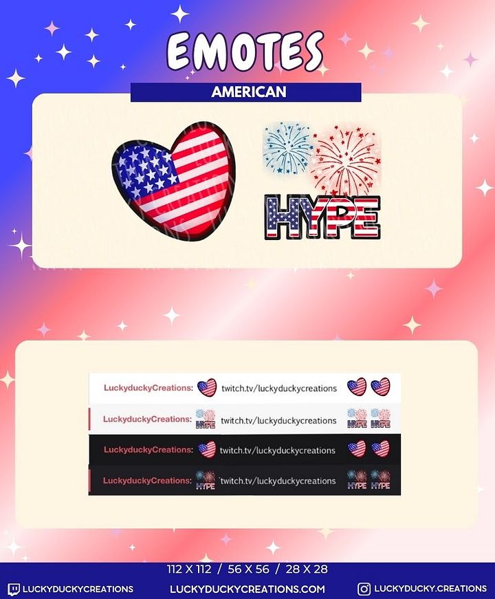 American Emotes product image (1)