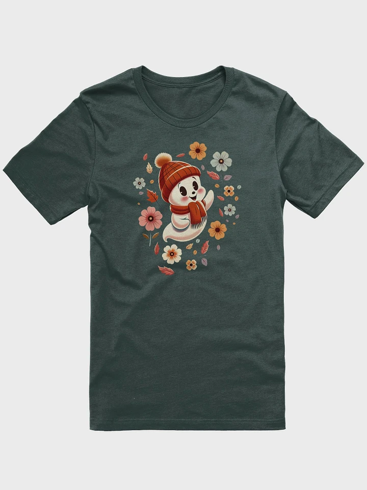 Ghost in a Hat Floral Supersoft T-Shirt product image (32)