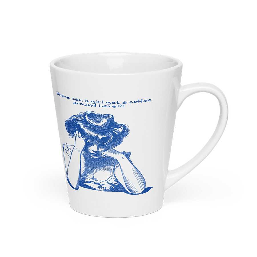 Abstract Embrace Latte Mug product image (2)