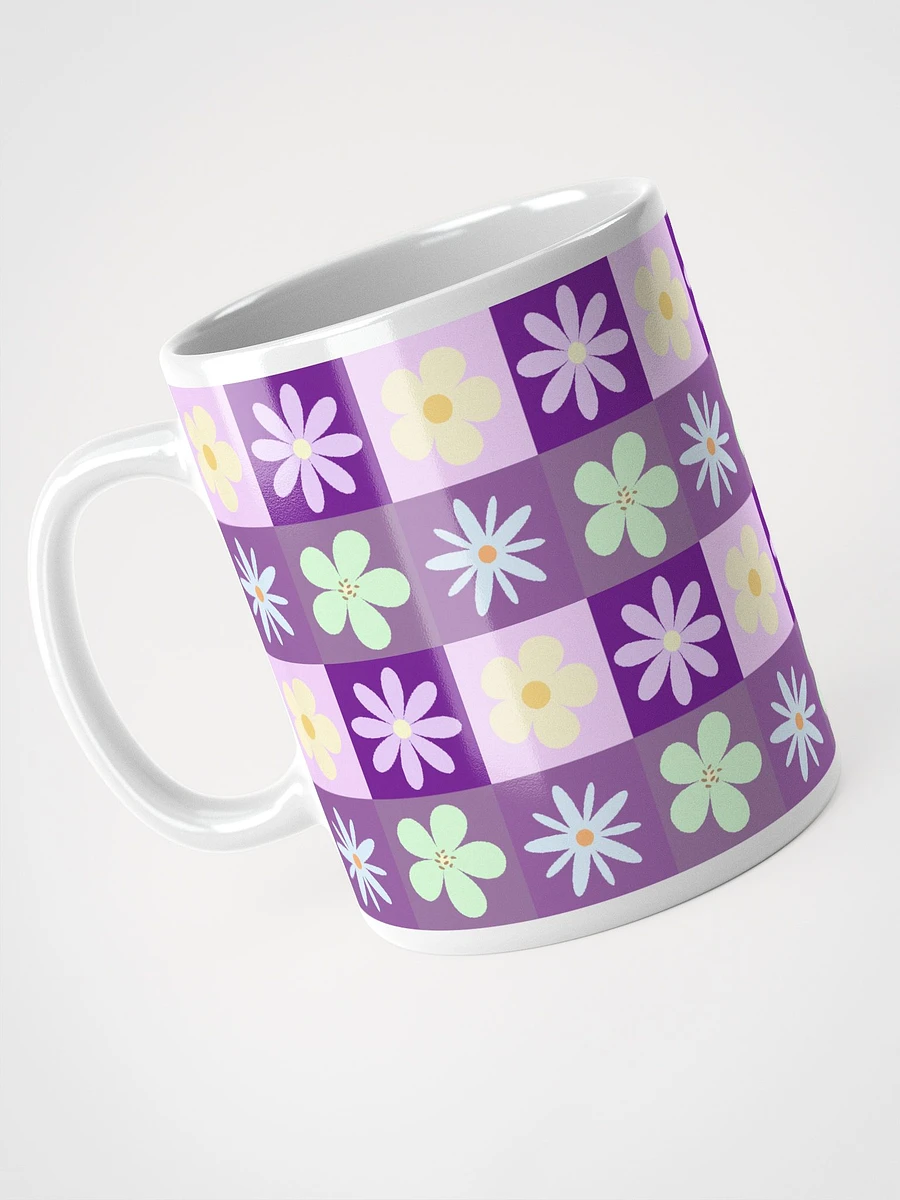 Mauve Floral Pattern Mug product image (4)