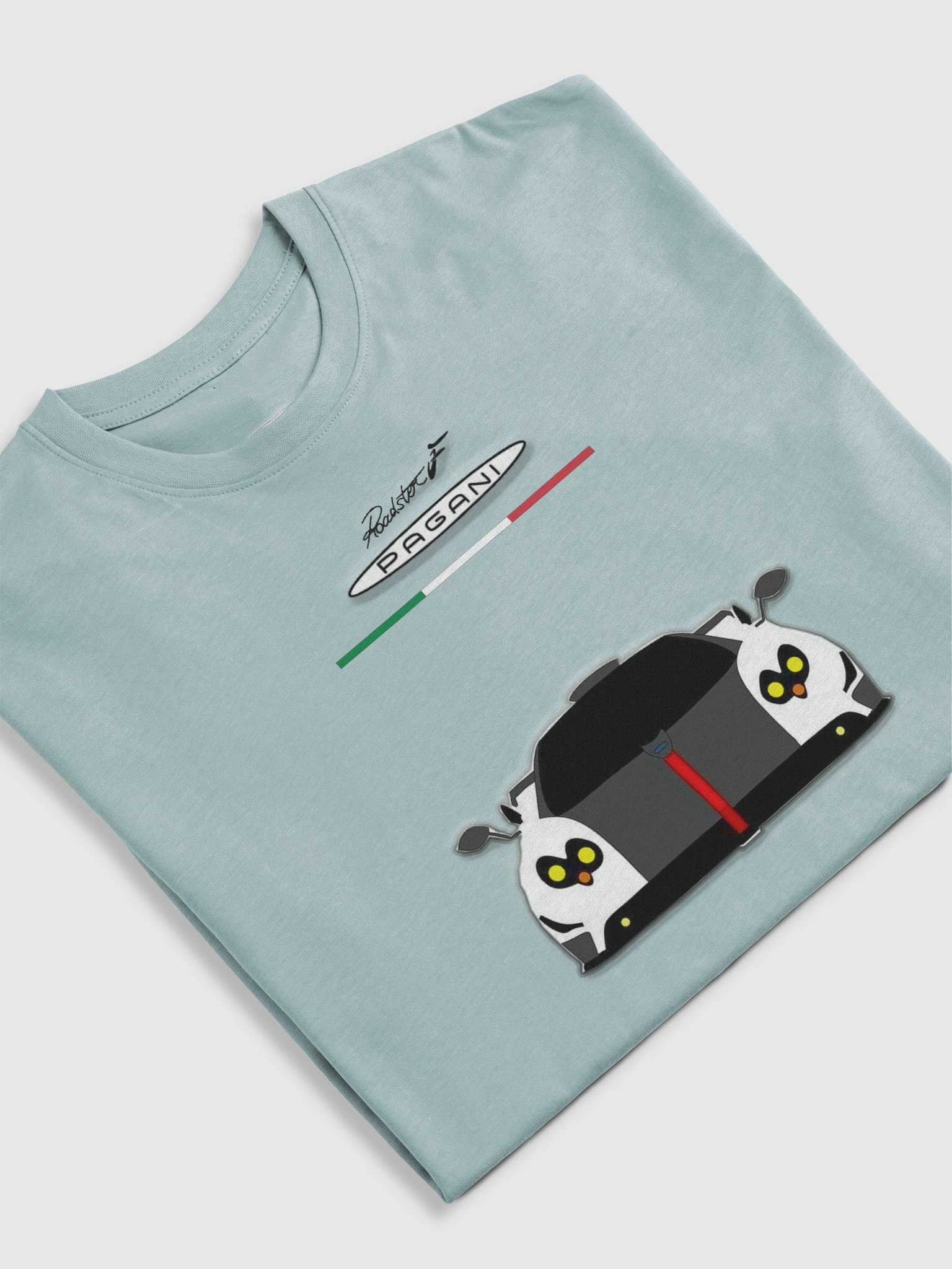 pagani zonda roadester italian flag strip product image (72)