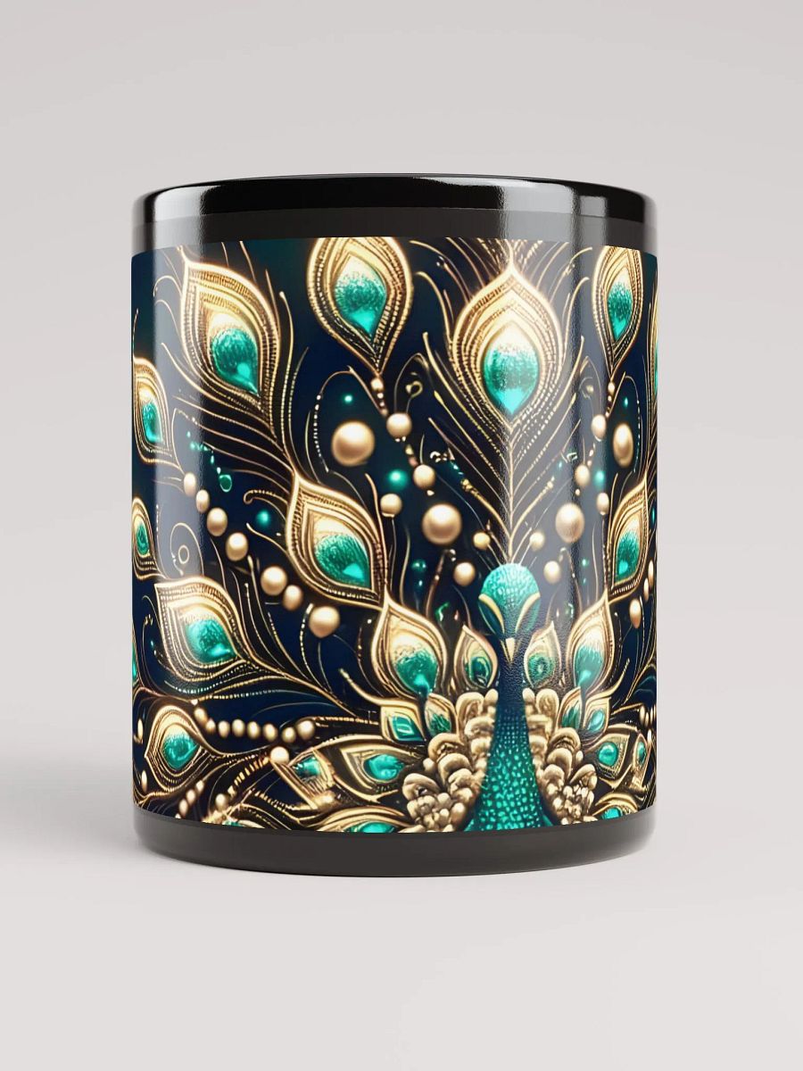 Ornate Peacock Feathers Mug product image (10)