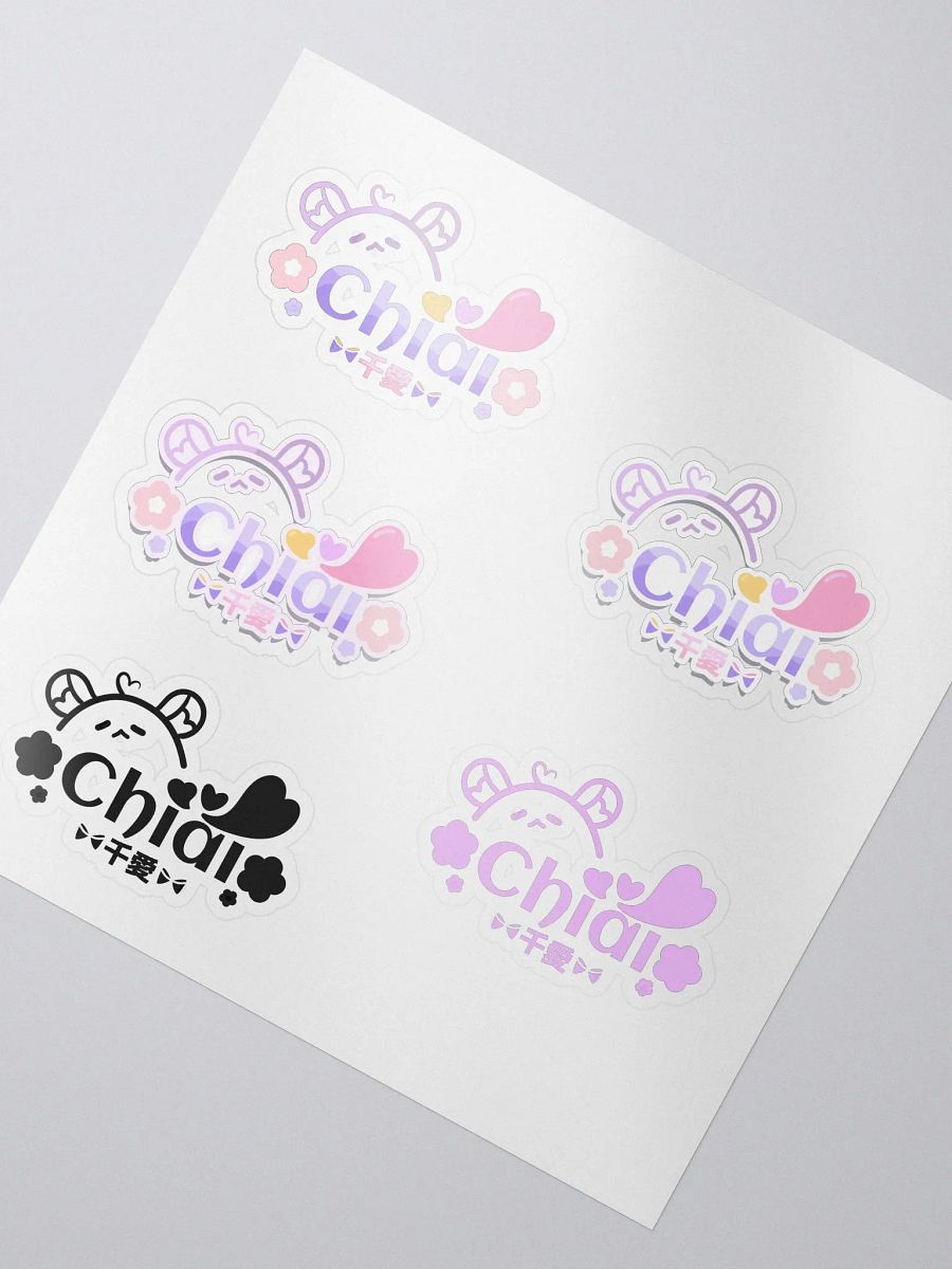 Chiai Logo Sticker Pack product image (3)