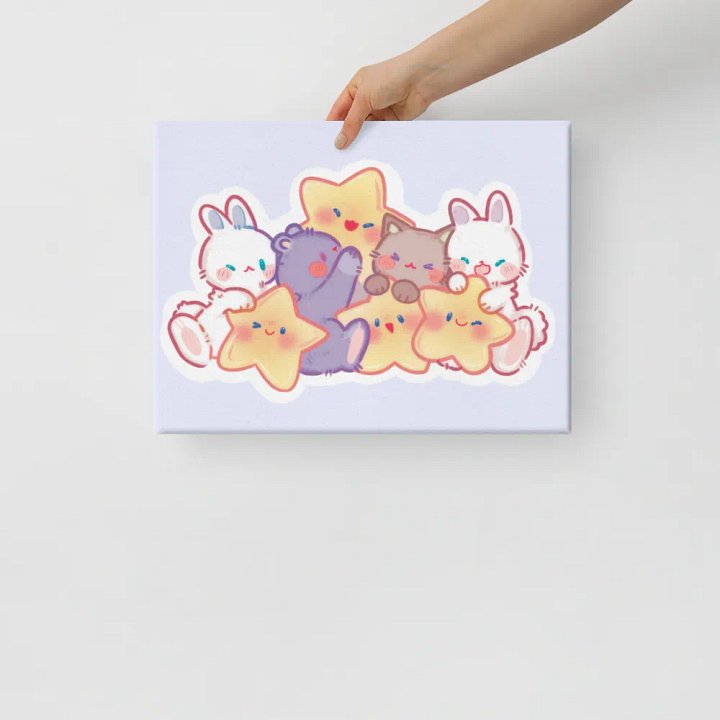 Bunbun canvas product image (2)