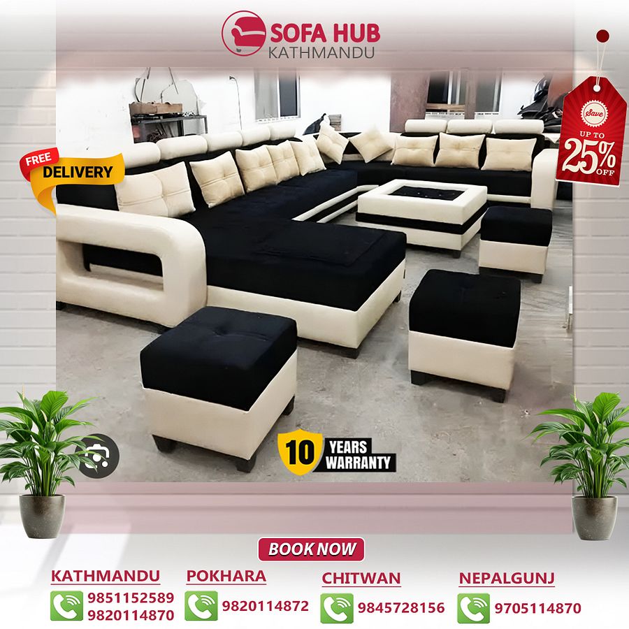 Modern Design Luxury U-Sofa product image (5)