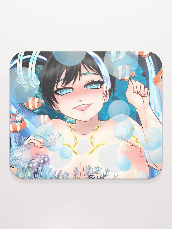 Adult Only Summer Swim Cyber DEM0 Mouse Pad product image (2)