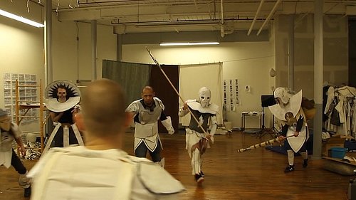 Before the rotoscope, before the blood — there was cardboard armor, yoga mats, and a warehouse full of nerds armed with nothi...