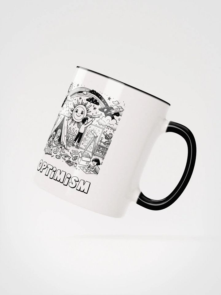 Optimism’s Bright Horizon Coloring Book Mug product image (2)