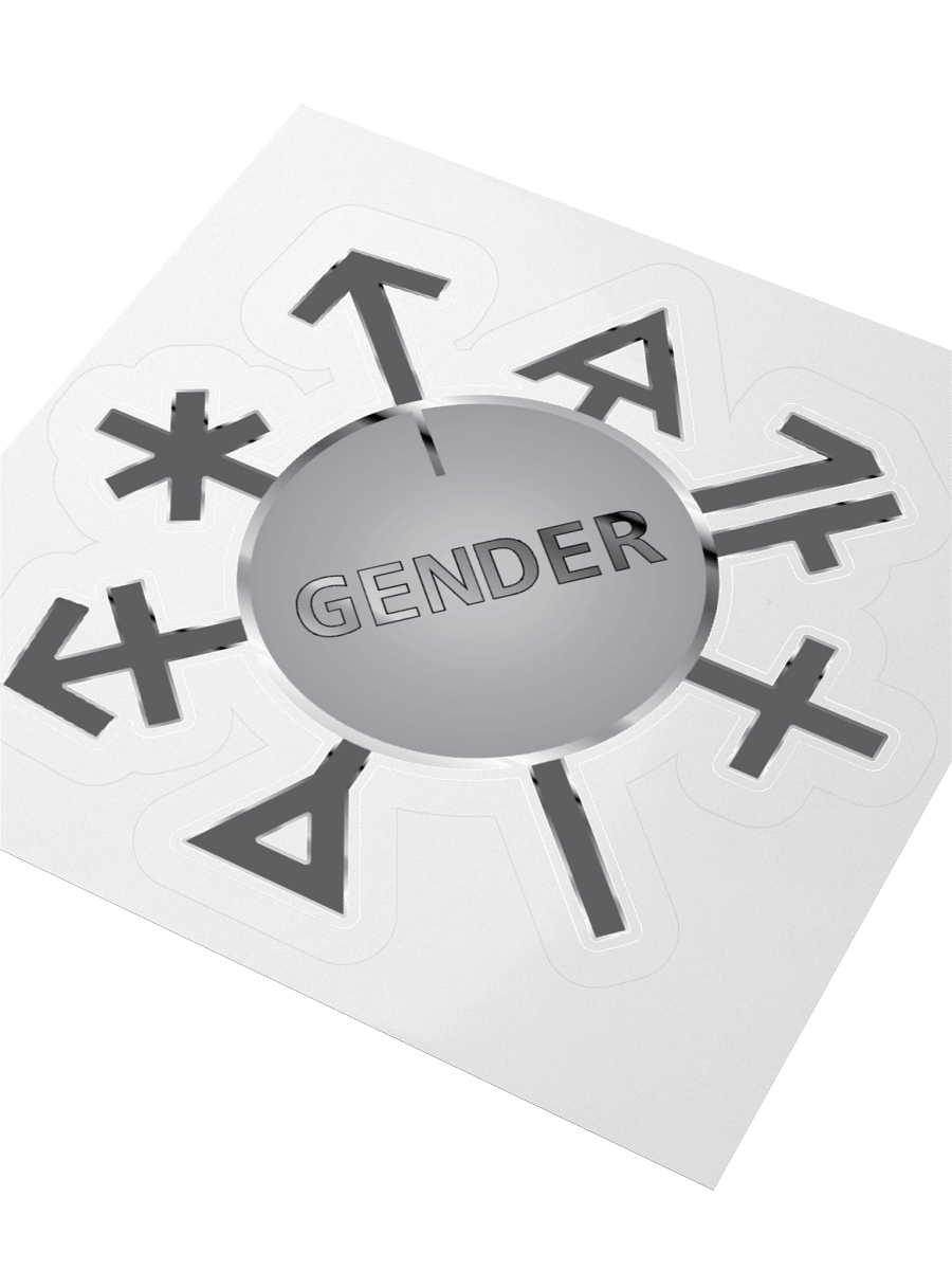 Gender Dial Sticker product image (3)