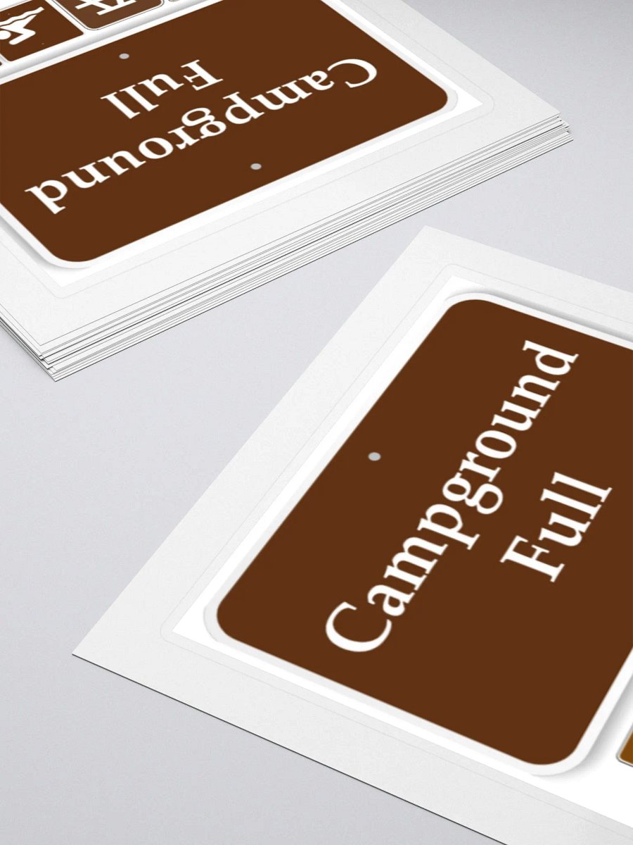 Campground Full Sticker product image (11)