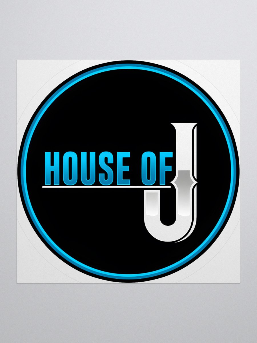House of J "OG Logo" Kiss Cut Sticker product image (1)