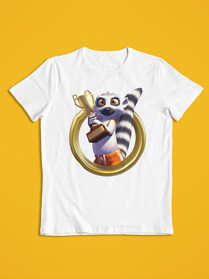 Lemur Trophy - Retro Vintage Racing Video Game Style Unisex T-Shirt product image (1)