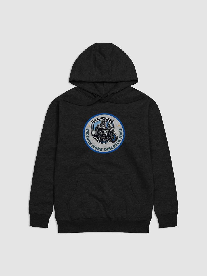 Adventure Rider Emblem Premium Hoodie | Explore more discover more product image (10)
