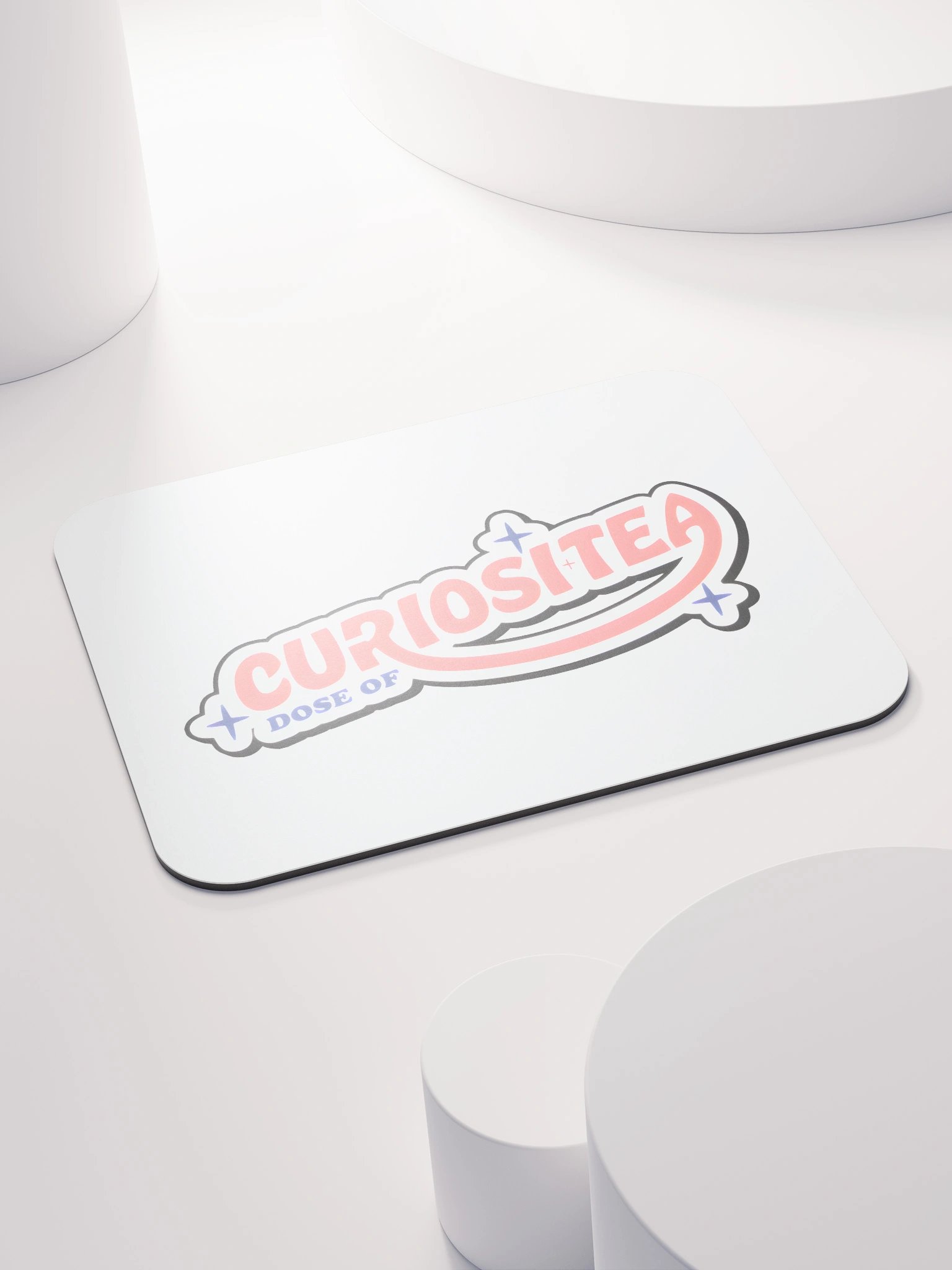 Curiositea Mouse Mat - Pink product image (4)
