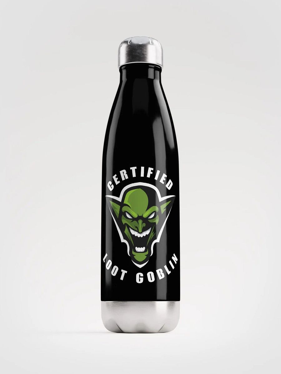 CERTIFIED LOOT GOBLIN WATER BOTTLE product image (1)
