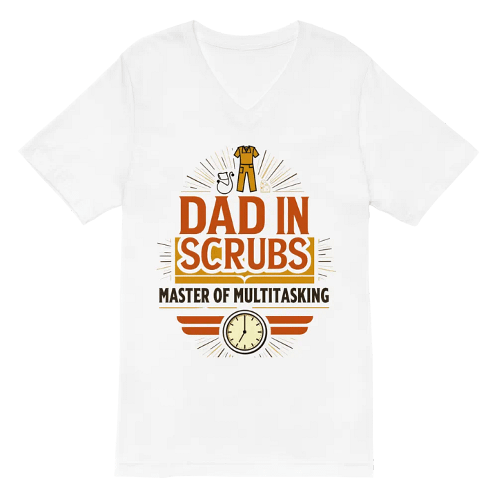 Master of Multitasking Dad V-Neck Tee product image (2)
