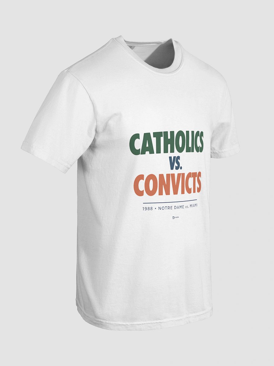 Catholics vs. Convicts 1988 T-shirt product image (8)
