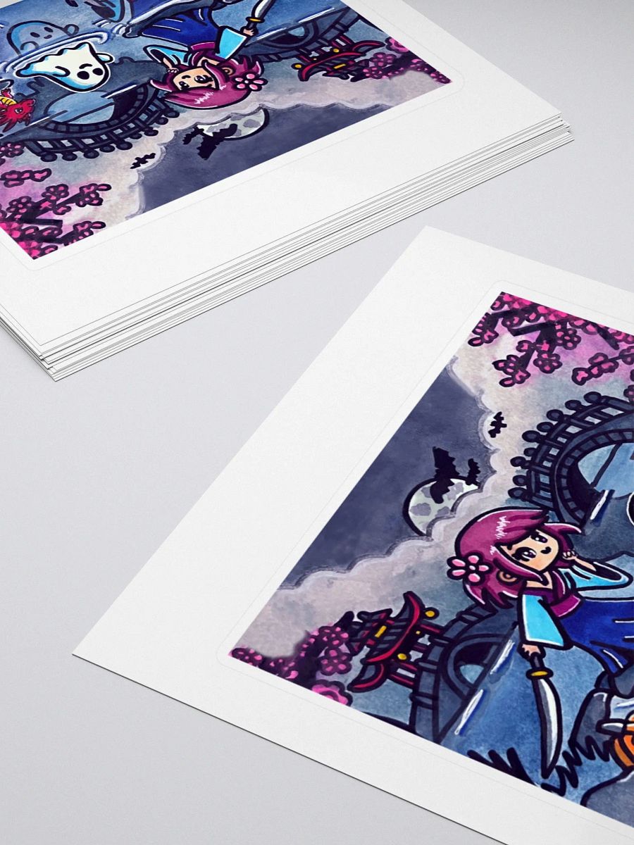 Mystical River Reflections Sticker product image (4)