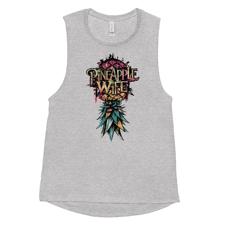 Pineapple Wife Urban Pineapple Flowy Muscle Tank product image (58)