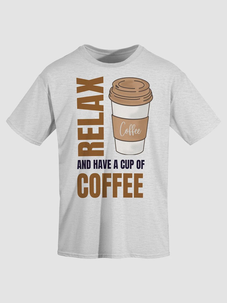 Relax & Sip Coffee Graphic Tee product image (75)