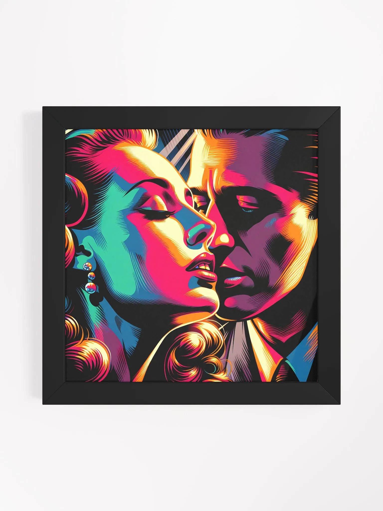 Noir Wall Art - Vibrant Lovers product image (1)