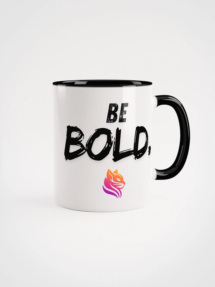 BE BOLD. - Premium Ceramic Mug with Color Inside product image (1)