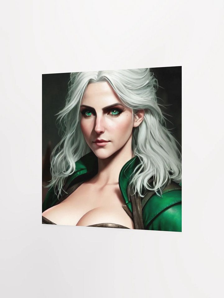 Serene Silver Beauty Poster product image (6)