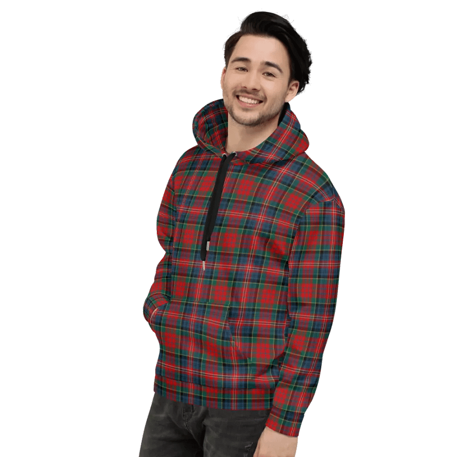 MacPherson Clan Tartan Hoodie product image (4)
