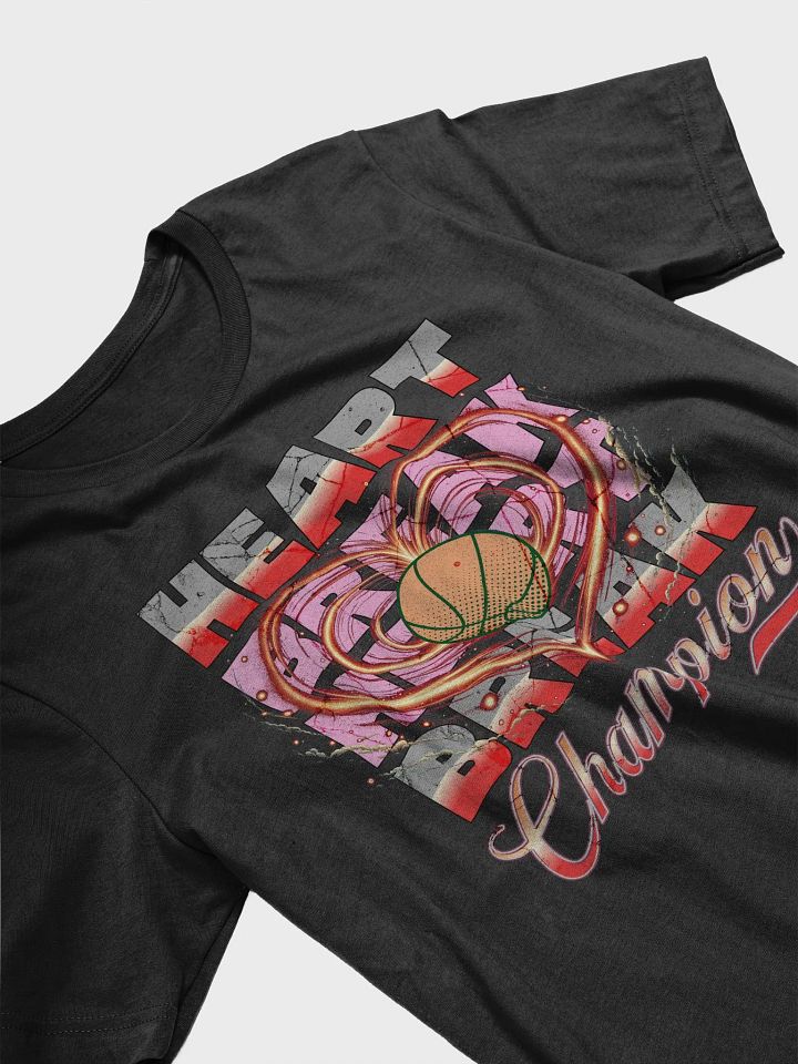 Heartbreak Champion Basketball Heart T-Shirt product image (8)