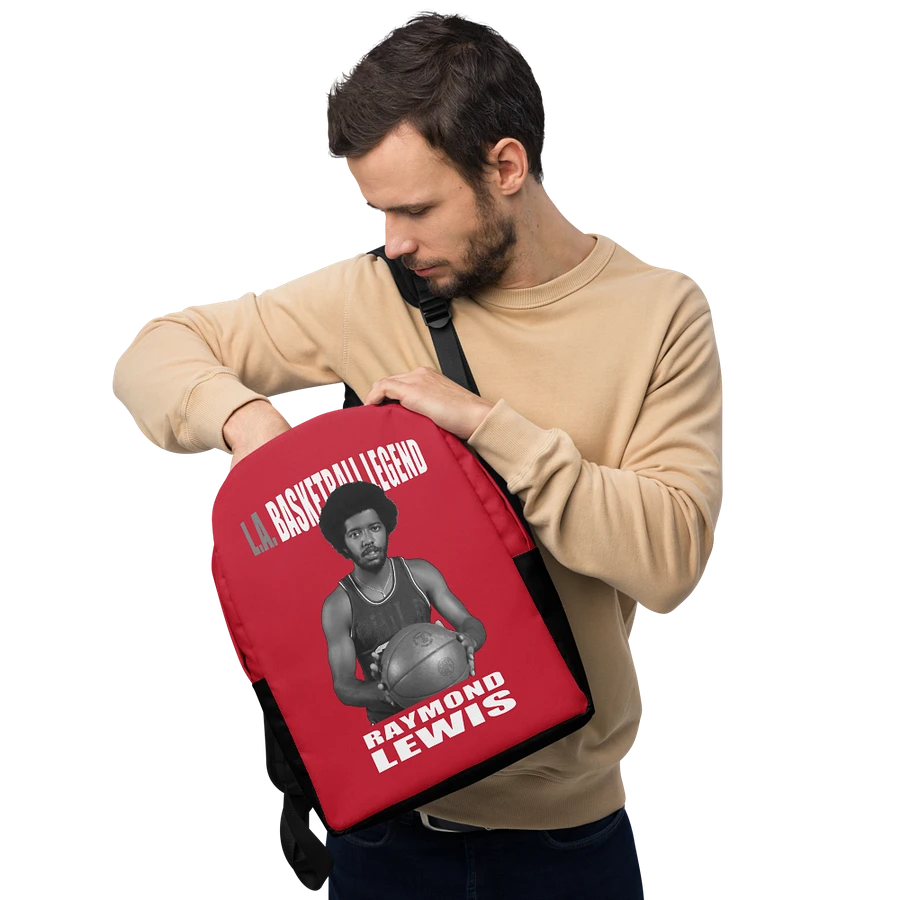 Raymond Lewis L.A. Legend Red Backpack product image (18)