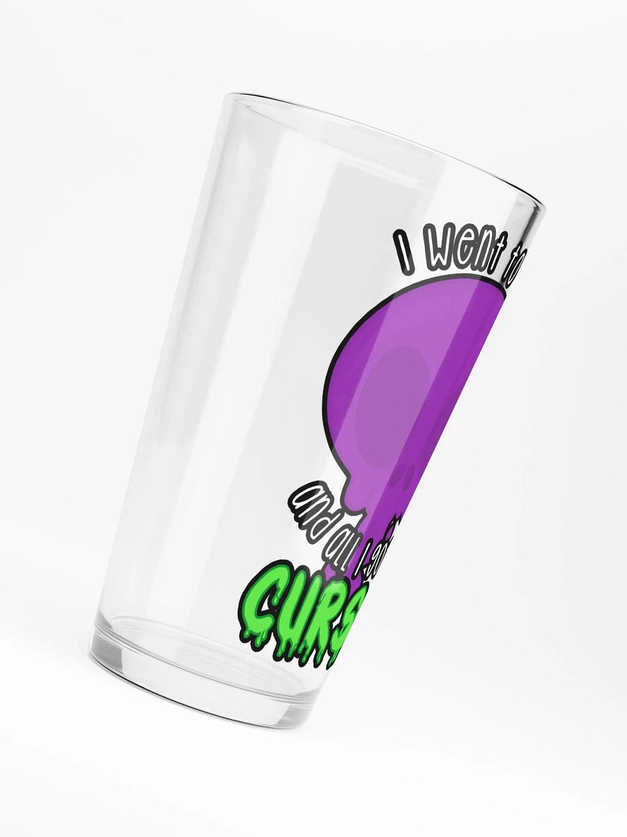 All I Got Was Cursed - Demon Hunter - Pint Glass product image (6)