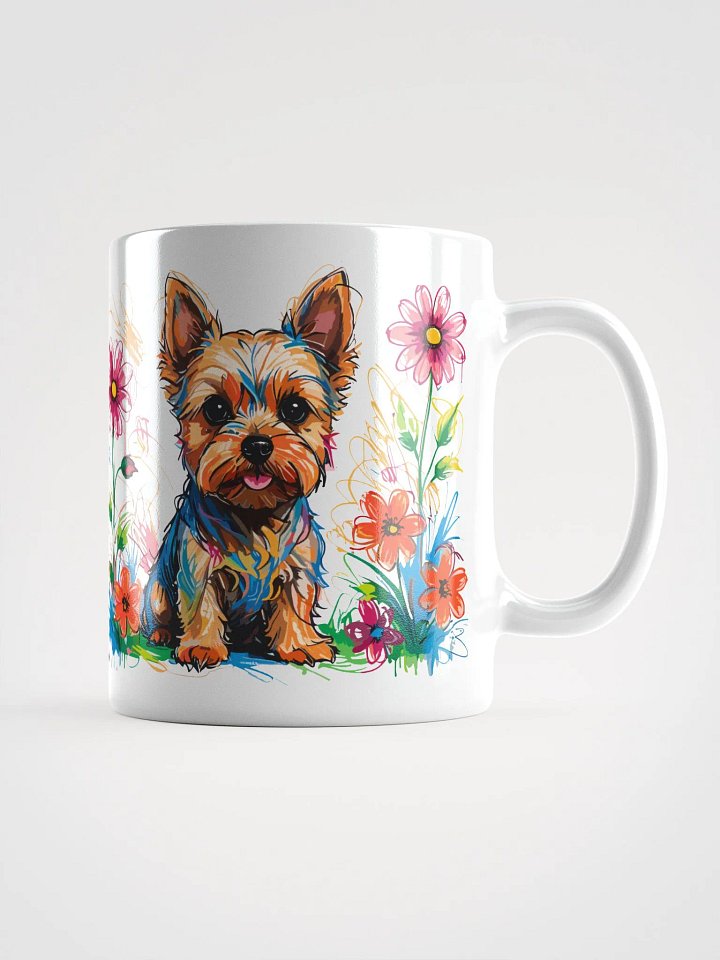 Scribbles Yorkshire Terrier 7 , Mug product image (1)