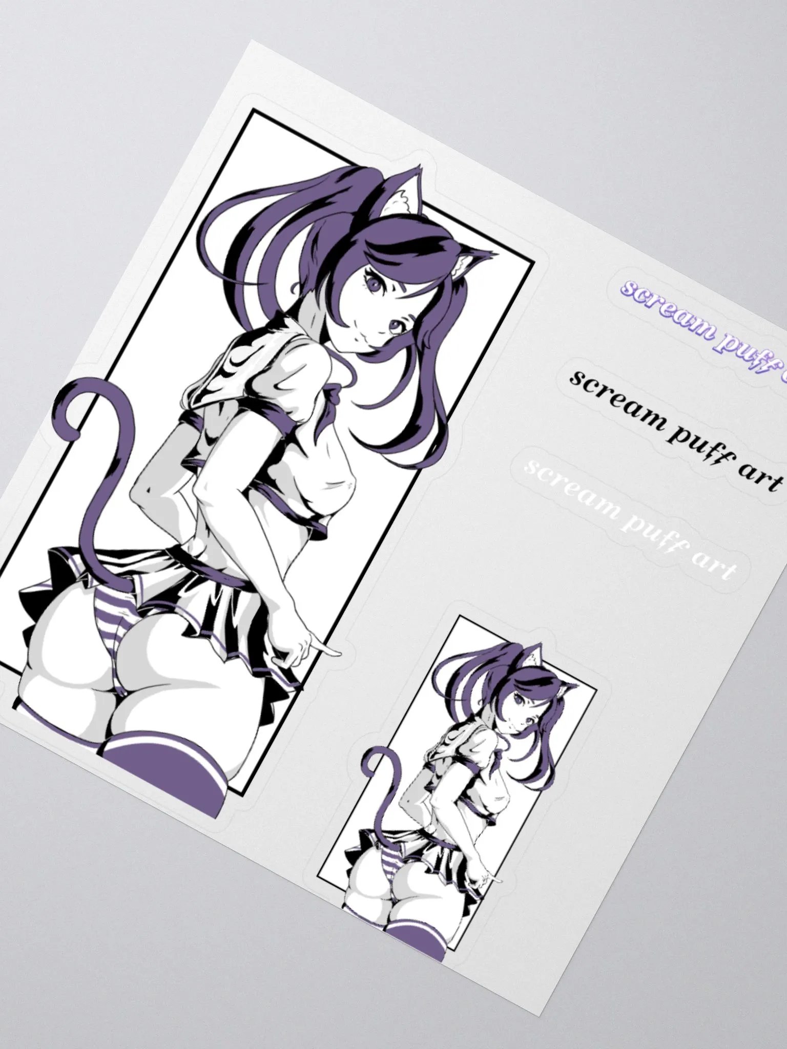Scream Puff Sticker Sheet product image (4)