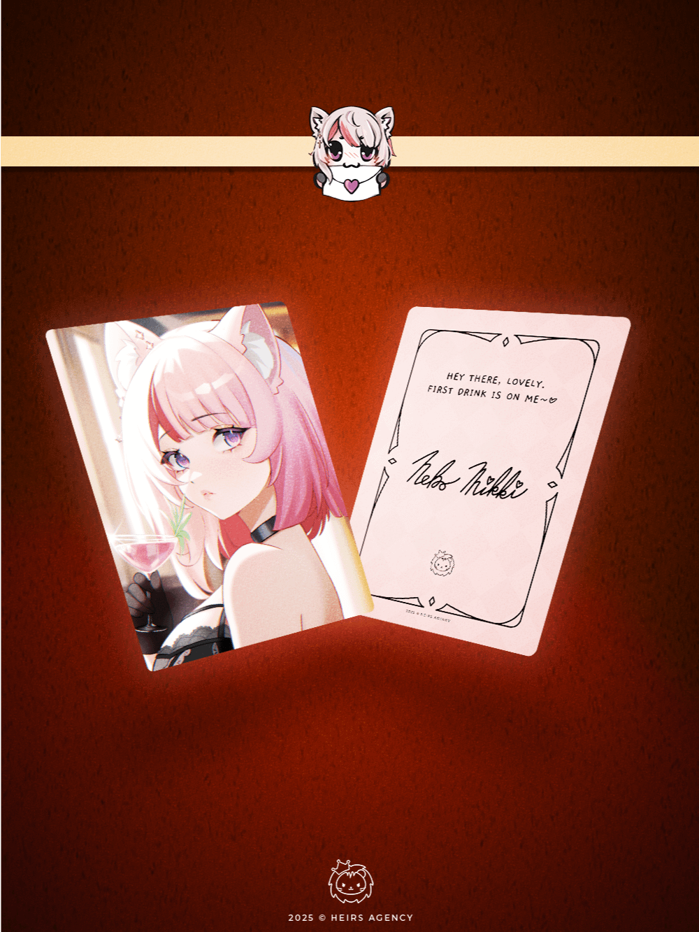 Neko Mikki White Day PHYSICAL Photocard product image (2)